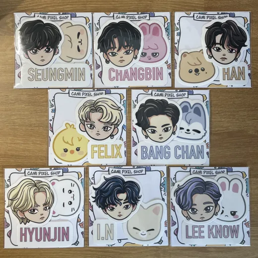 K-pop chibi mini packs 1 stickers
